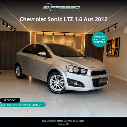 CHEVROLET SONIC 1.6 LTZ SEDAN 16V FLEX 4P AUTOMÁTICO